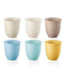 Tierra Collection, Set of 6 Tumblers Cups Tierra Collection, Set of 6 Tumblers Tierra Collection, Set of 6 Tumblers Guzzini