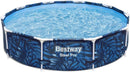 Steel Pro Above Ground Pool Round 3.05 m x 66 cm home pool Steel Pro Above Ground Pool Round 3.05 m x 66 cm Steel Pro Above Ground Pool Round 3.05 m x 66 cm Bestway