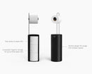 EasyStore™ Matt Black Concealed Toilet Roll Holder Bathroom Accessories EasyStore™ Matt Black Concealed Toilet Roll Holder EasyStore™ Matt Black Concealed Toilet Roll Holder Joseph Joseph
