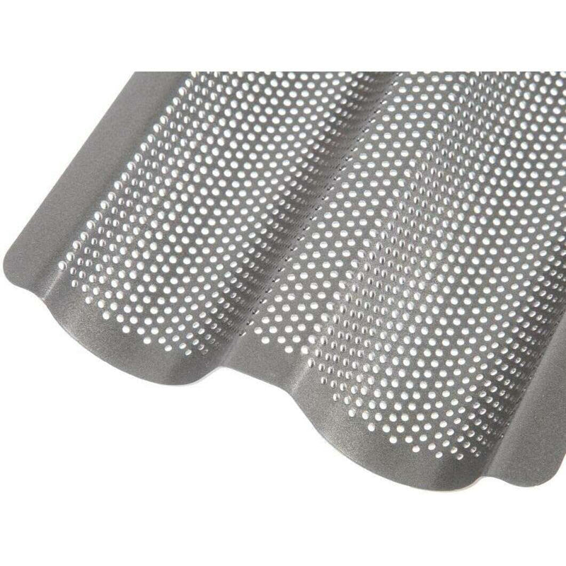 MasterClass Crusty Bake Non-Stick Baguette Tray Kitchen Tools MasterClass Crusty Bake Non-Stick Baguette Tray MasterClass Crusty Bake Non-Stick Baguette Tray KitchenCraft
