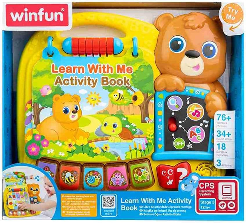 Learn With Me Activity Book toddler's toys Learn With Me Activity Book Learn With Me Activity Book WinFun