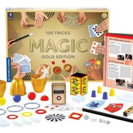 Stunning Magic Gold Edition with 150 Magic Tricks Board Games Stunning Magic Gold Edition with 150 Magic Tricks Stunning Magic Gold Edition with 150 Magic Tricks Hanky Panky