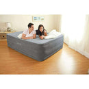 Comfort Plush High Air Bed Queen Size with built-in electric pump Air Bed Comfort Plush High Air Bed Queen Size with built-in electric pump Comfort Plush High Air Bed Queen Size with built-in electric pump Intex