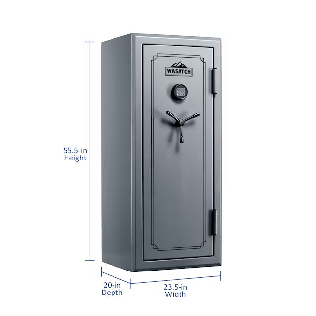 Wasatch 24 -Gun Fireproof Waterproof Electronic/Keypad Lock Gun safe safe box Wasatch 24 -Gun Fireproof Waterproof Electronic/Keypad Lock Gun safe Wasatch 24 -Gun Fireproof Waterproof Electronic/Keypad Lock Gun safe Wasatch