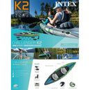 Challenger K2 Kayak 351*76*38Cm 180Kg boat Challenger K2 Kayak 351*76*38Cm 180Kg Challenger K2 Kayak 351*76*38Cm 180Kg Intex