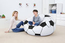 Up, In & Over™ 1.14m x 1.12m x 66cm Beanless Soccer Ball Chair Air Chair Up, In & Over™ 1.14m x 1.12m x 66cm Beanless Soccer Ball Chair Up, In & Over™ 1.14m x 1.12m x 66cm Beanless Soccer Ball Chair Bestway