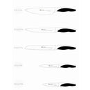 Curve Knifes 6 Pcs Set Kitchen Knives Curve Knifes 6 Pcs Set Curve Knifes 6 Pcs Set Dorsch