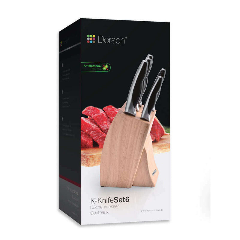 Curve Knifes 6 Pcs Set Kitchen Knives Curve Knifes 6 Pcs Set Curve Knifes 6 Pcs Set Dorsch