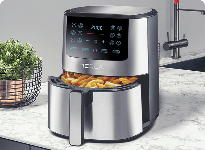 Air fryer 5L,  1300W Air Fryers Air fryer 5L,  1300W Air fryer 5L,  1300W Tesla