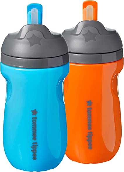 2 Insulated Straw Cup for Toddlers Feeding Bottles 2 Insulated Straw Cup for Toddlers 2 Insulated Straw Cup for Toddlers Tommee Tippee