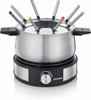 2 in 1 Fondue & Crepe Maker - 1500W Outlet 2 in 1 Fondue & Crepe Maker - 1500W 2 in 1 Fondue & Crepe Maker - 1500W SEVERIN