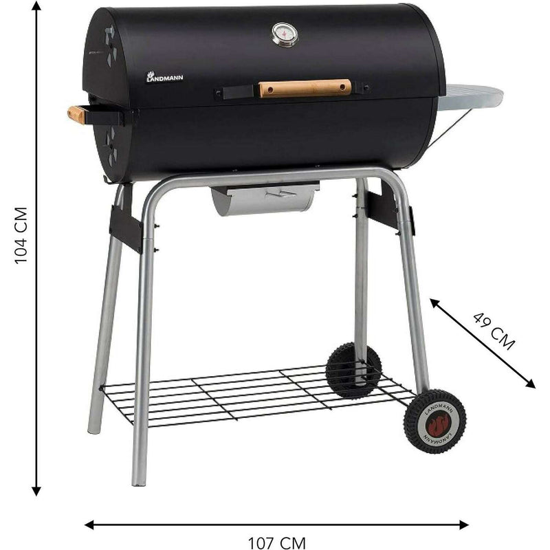 Taurus 660 Charcoal BBQ Outdoor Barbque Taurus 660 Charcoal BBQ Taurus 660 Charcoal BBQ Landmann