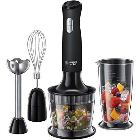 3 in 1 Hand Blender with Accessories Food Mixers & Blenders 3 in 1 Hand Blender with Accessories 3 in 1 Hand Blender with Accessories Russell Hobbs