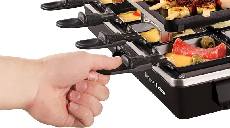 Raclette Multi Grill for 8 People Raclette Raclette Multi Grill for 8 People Raclette Multi Grill for 8 People Russell Hobbs