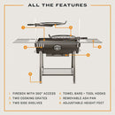 Oklahoma Joe's Firecraft Series Barrel Outdoor Barbque Oklahoma Joe's Firecraft Series Barrel Oklahoma Joe's Firecraft Series Barrel CharBroil