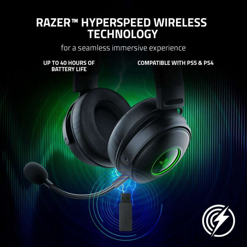 Kraken V3 Pro HyperSense Wireless Gaming Headset Gaming Kraken V3 Pro HyperSense Wireless Gaming Headset Kraken V3 Pro HyperSense Wireless Gaming Headset Razer