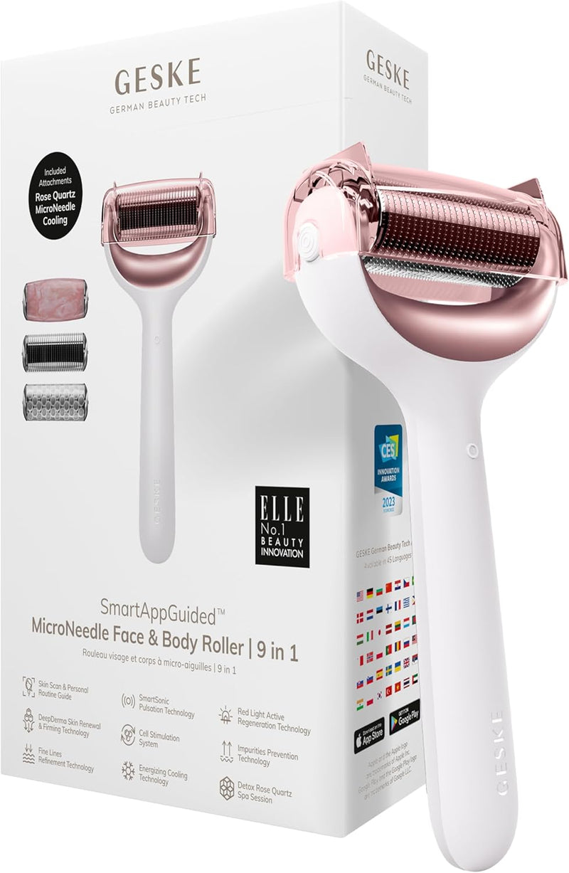 MicroNeedle Face & Body Roller | 9 in 1 Skin Care MicroNeedle Face & Body Roller | 9 in 1 MicroNeedle Face & Body Roller | 9 in 1 Geske