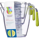 Colourworks 3 Piece, Acrylic Measuring Jug Set Measuring Cup Colourworks 3 Piece, Acrylic Measuring Jug Set Colourworks 3 Piece, Acrylic Measuring Jug Set KitchenCraft