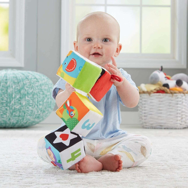 Newborn-Turn and Learn Soft Blocks Toys Newborn-Turn and Learn Soft Blocks Newborn-Turn and Learn Soft Blocks Fisher Price