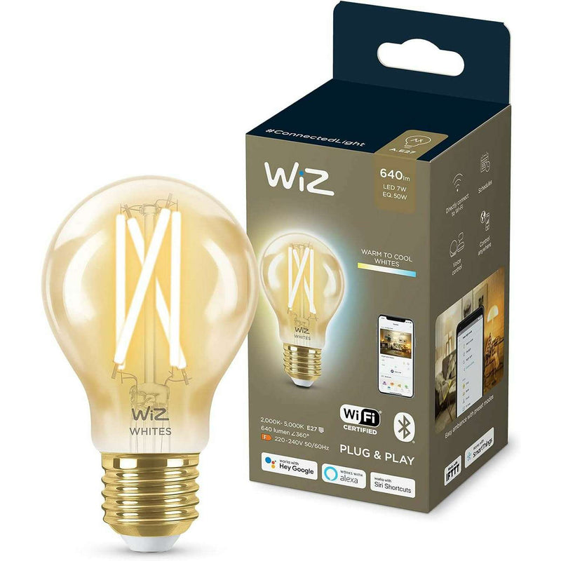 Edison Screw Smart Connected WiFi Amber Light Bulb light Edison Screw Smart Connected WiFi Amber Light Bulb Edison Screw Smart Connected WiFi Amber Light Bulb Philips Wiz