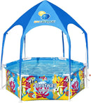 Pro Frame Pool with Sun Protection Roof home pool Pro Frame Pool with Sun Protection Roof Pro Frame Pool with Sun Protection Roof Bestway
