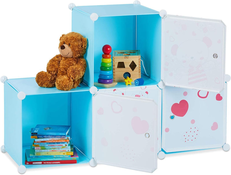 Children's Play Shelf, 4 Compartments  Children's Play Shelf, 4 Compartments Children's Play Shelf, 4 Compartments The German Outlet