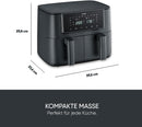 Black Line "Dual" Air Fryer 8L 2850W Outlet Black Line "Dual" Air Fryer 8L 2850W Black Line "Dual" Air Fryer 8L 2850W SEVERIN