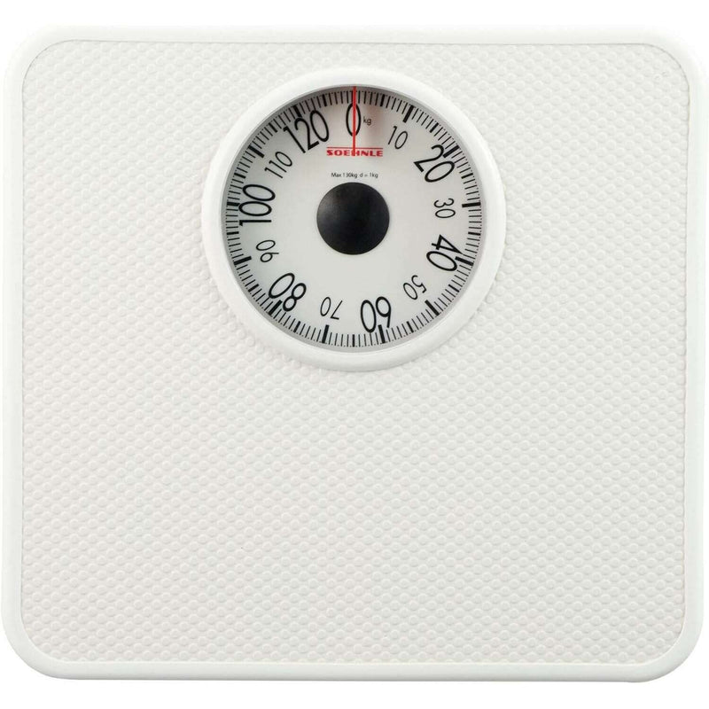 Analogue Personal Scale, White Body Weight Scales Analogue Personal Scale, White Analogue Personal Scale, White Soehnle