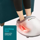 Shiatsu Foot Massager + Infrared Heat Massage & Relaxation Shiatsu Foot Massager + Infrared Heat Shiatsu Foot Massager + Infrared Heat HoMedics