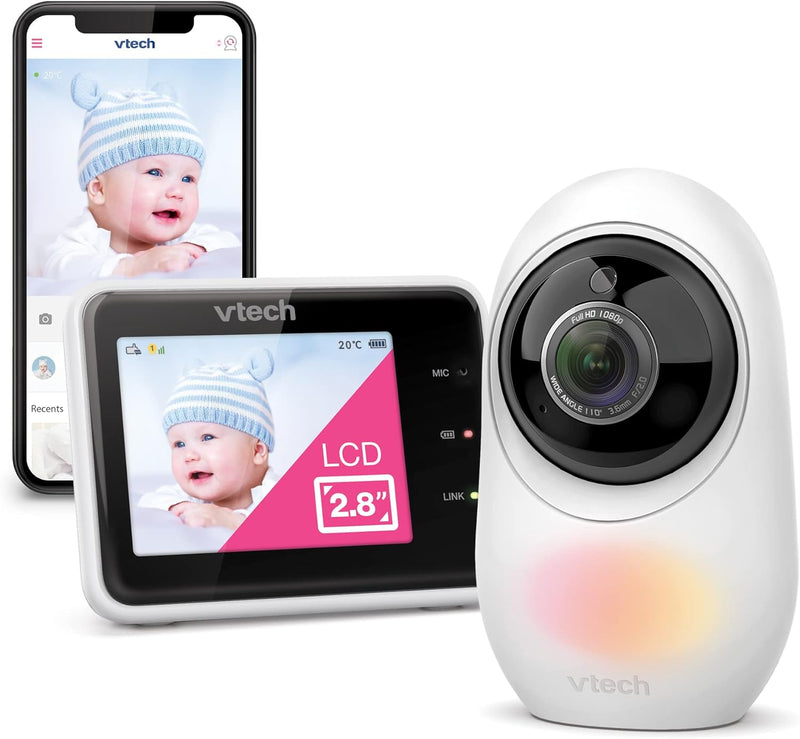 Smart Wi-Fi - Video Baby Monitor with Remote Access Baby Monitors Smart Wi-Fi - Video Baby Monitor with Remote Access Smart Wi-Fi - Video Baby Monitor with Remote Access Vtech