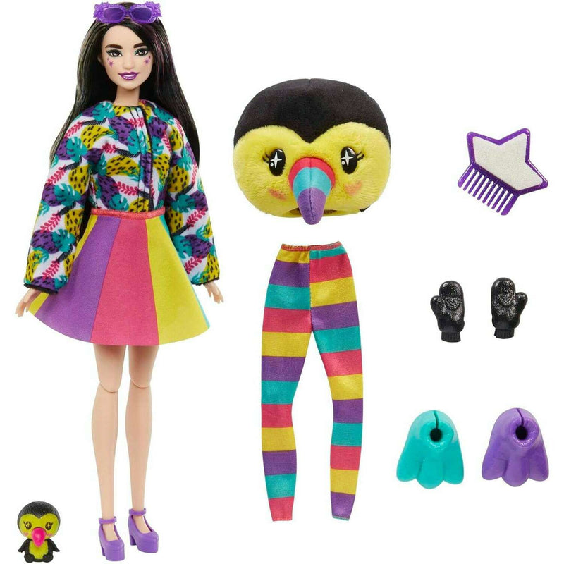 Cutie Reveal Jungle Series, Toucan Doll Dolls and Barbies Cutie Reveal Jungle Series, Toucan Doll Cutie Reveal Jungle Series, Toucan Doll Barbie