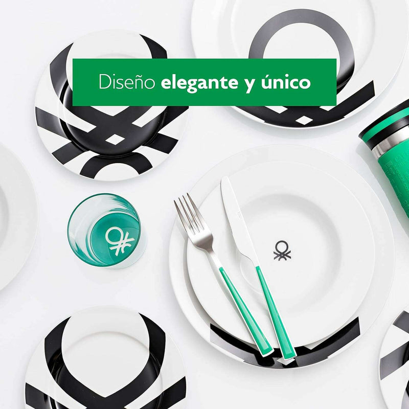 Black&White Collection, Set of 18 Pieces Dinner Set Dinner Set Black&White Collection, Set of 18 Pieces Dinner Set Black&White Collection, Set of 18 Pieces Dinner Set United Colors of Benetton