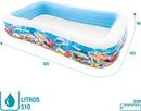 Tropical Inflatable Pool-  305x183x56cm Kids Inflatables Tropical Inflatable Pool-  305x183x56cm Tropical Inflatable Pool-  305x183x56cm Intex