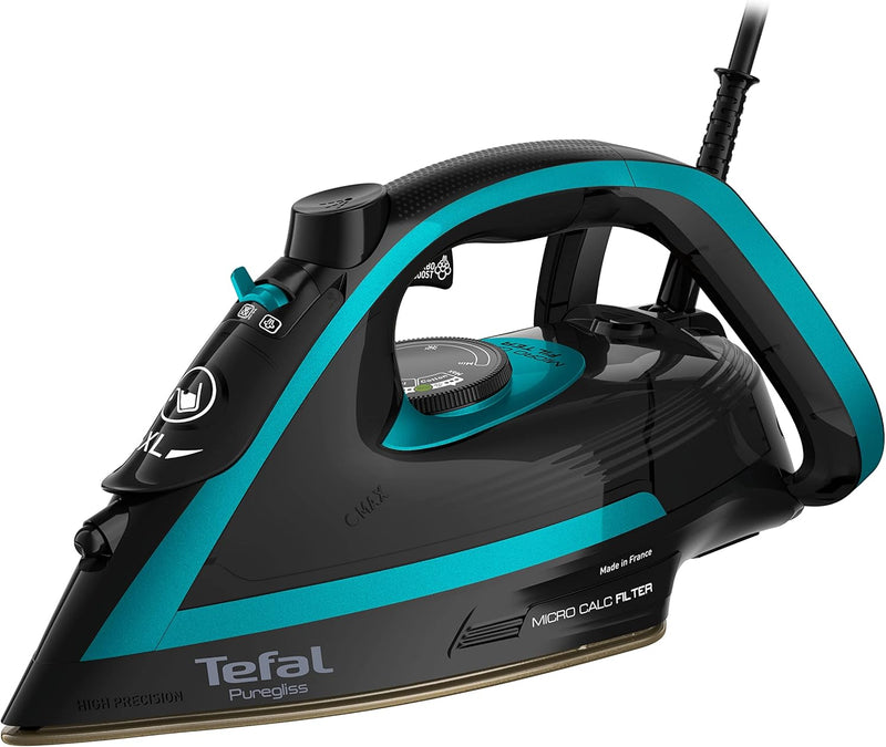 Puregliss Steam Iron 3000W Ironing Machine Puregliss Steam Iron 3000W Puregliss Steam Iron 3000W Tefal