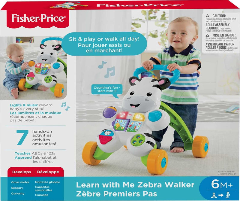 Learn with Me Zebra Walker + Music Lights & Activities Toys Learn with Me Zebra Walker + Music Lights & Activities Learn with Me Zebra Walker + Music Lights & Activities Fisher Price