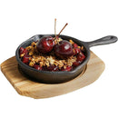 Artesà  Cast Iron Mini Fry Pan with Board Cast Iron Artesà  Cast Iron Mini Fry Pan with Board Artesà  Cast Iron Mini Fry Pan with Board KitchenCraft