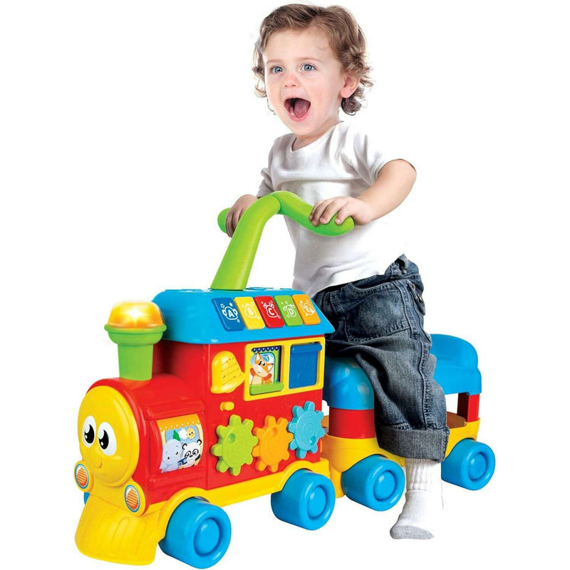 2-In-1 Ride-On And Push Walker toddler's toys 2-In-1 Ride-On And Push Walker 2-In-1 Ride-On And Push Walker WinFun