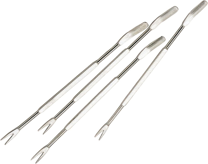 Set of 4 Stainless Steel Seafood Forks Cutlery Set Set of 4 Stainless Steel Seafood Forks Set of 4 Stainless Steel Seafood Forks KitchenCraft