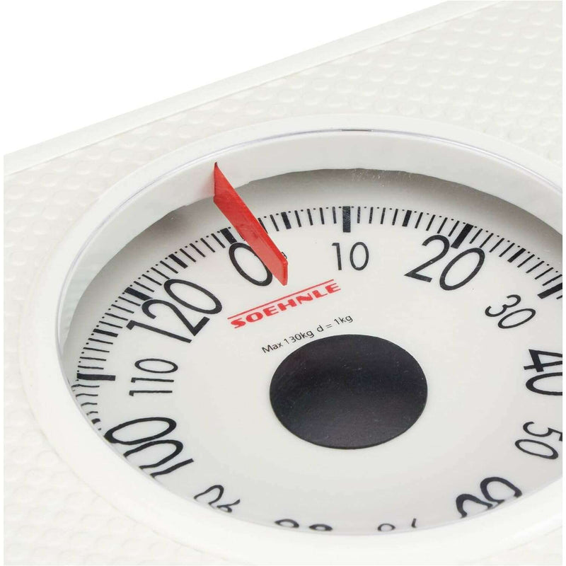 Analogue Personal Scale, White Body Weight Scales Analogue Personal Scale, White Analogue Personal Scale, White Soehnle