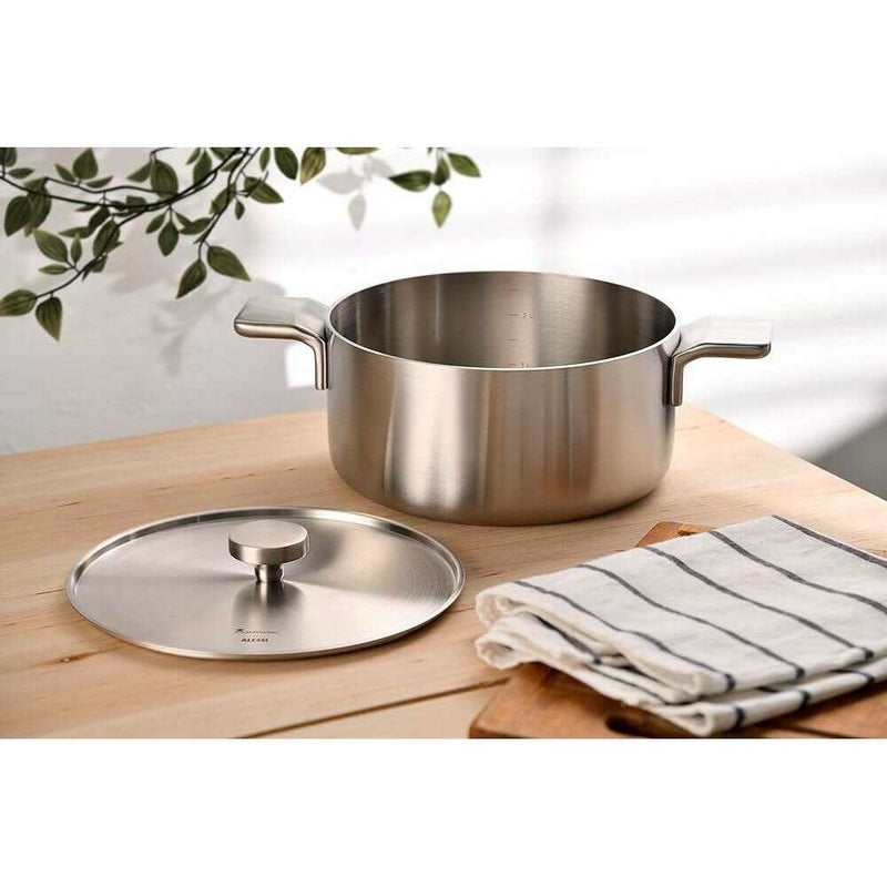 Casserole, Stainless Steel Bones Cooking Pot Casserole, Stainless Steel Bones Casserole, Stainless Steel Bones MasterPro By Alessi