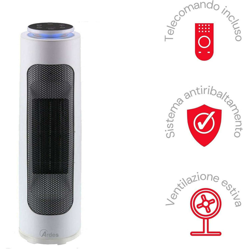 Pin Ceramic Tower Heater 2000W Heaters Pin Ceramic Tower Heater 2000W Pin Ceramic Tower Heater 2000W Ardes