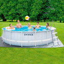Prisma Frame Chevron Round Pool with Filter Pump home pool Prisma Frame Chevron Round Pool with Filter Pump Prisma Frame Chevron Round Pool with Filter Pump Intex