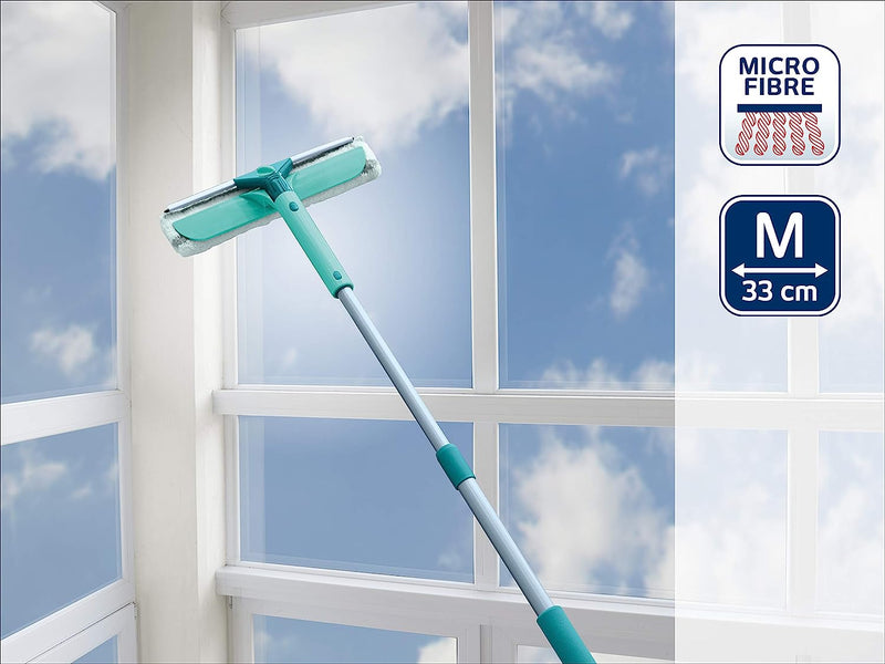 2 in 1 Classic Window Cleaner Cleaning Brush 2 in 1 Classic Window Cleaner 2 in 1 Classic Window Cleaner LEIFHEIT