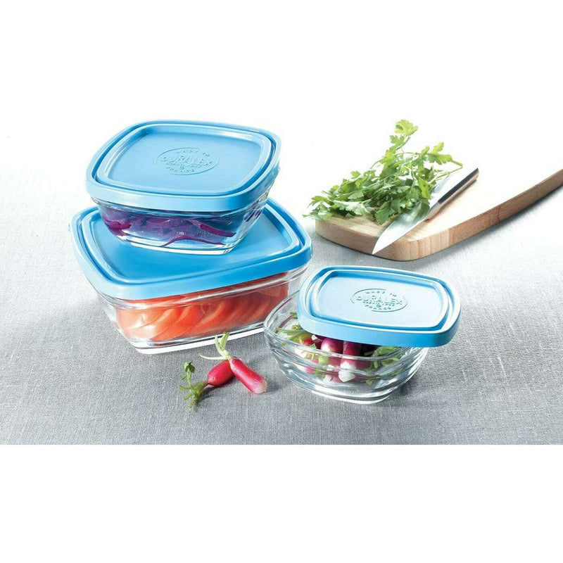 Glass Food Container, Pack of 5 Outlet Glass Food Container, Pack of 5 Glass Food Container, Pack of 5 Duralex