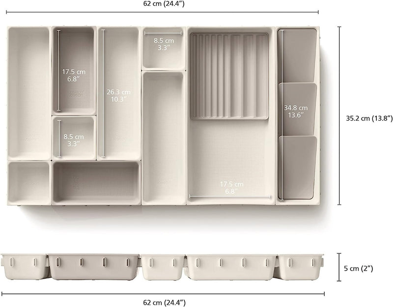 Viva 12-piece Makeup Drawer Organiser Set Storage & Organization Viva 12-piece Makeup Drawer Organiser Set Viva 12-piece Makeup Drawer Organiser Set Joseph Joseph