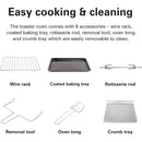 55L Convection Oven, Double Walled Glass Oven Dishes 55L Convection Oven, Double Walled Glass 55L Convection Oven, Double Walled Glass Hamilton Beach