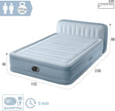 Double Inflatable Mattress Headboard (152 x 236 x 46 cm) Air Bed Double Inflatable Mattress Headboard (152 x 236 x 46 cm) Double Inflatable Mattress Headboard (152 x 236 x 46 cm) Intex