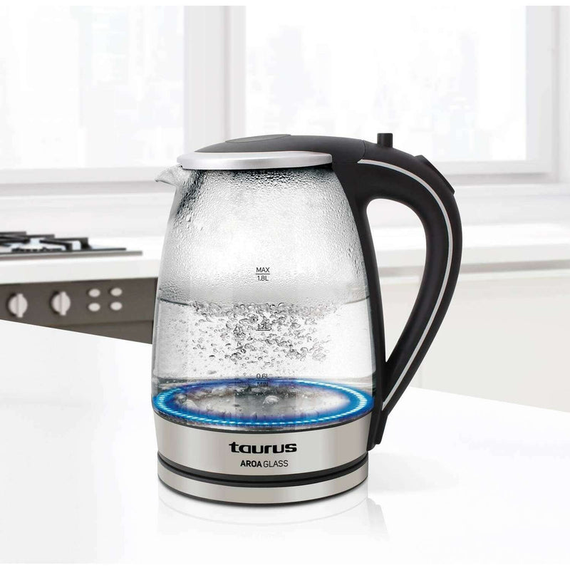 Aroa Glass Kettle, Stainless Steel Water Kettle Aroa Glass Kettle, Stainless Steel Aroa Glass Kettle, Stainless Steel Taurus