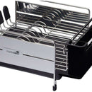 MasterClass Deluxe Stainless Steel Dish Drainer Dish Racks & Drain Boards MasterClass Deluxe Stainless Steel Dish Drainer MasterClass Deluxe Stainless Steel Dish Drainer KitchenCraft