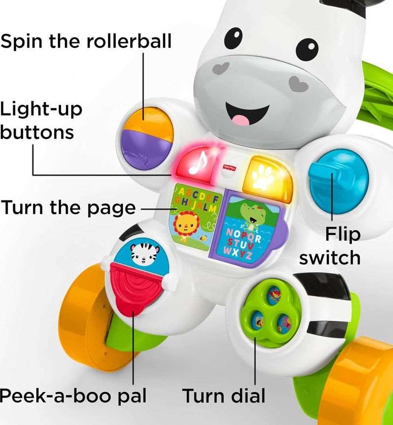 Learn with Me Zebra Walker + Music Lights & Activities Toys Learn with Me Zebra Walker + Music Lights & Activities Learn with Me Zebra Walker + Music Lights & Activities Fisher Price